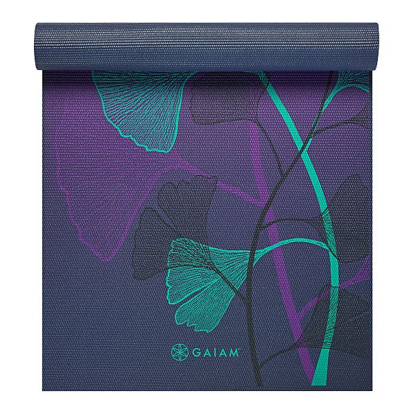 Gaiam Podložka na jogu a pilates Premium LILY 173x61x0,6cm, fialová