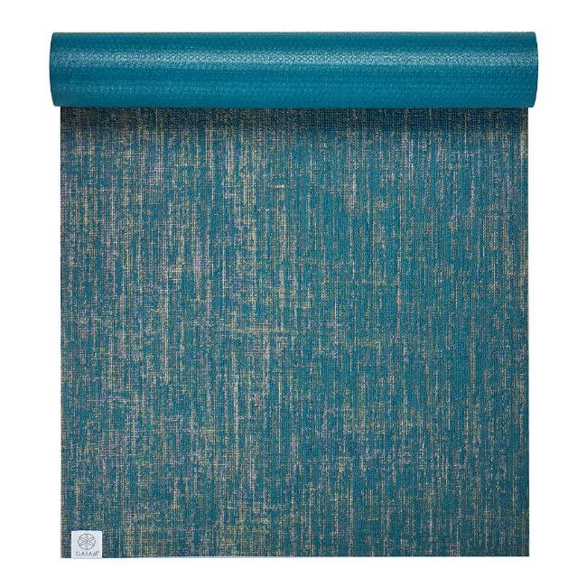 Gaiam Podložka na jogu JUTE 173x61x0,5cm, modrá