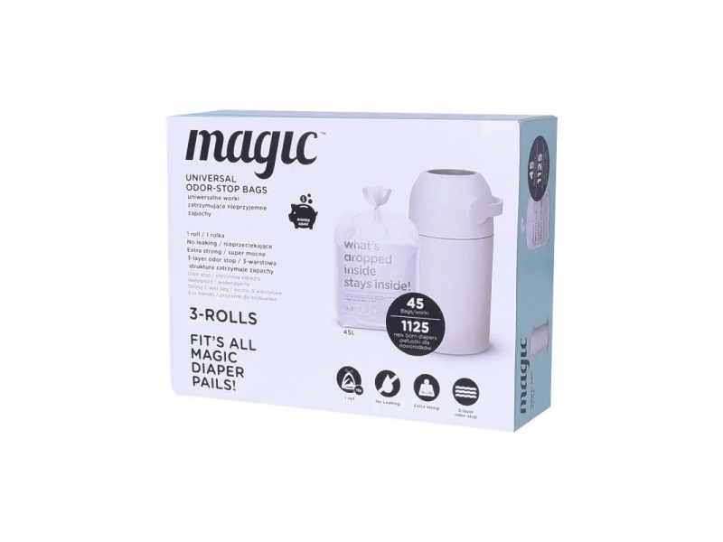 MAGIC Sáčky do koša na plienky 45 ks