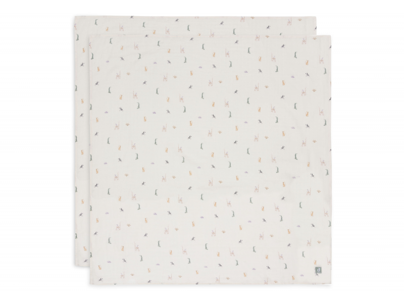 JOLLEIN Plienky zavinovacie 2ks 115x115 cm Jungle Jambo