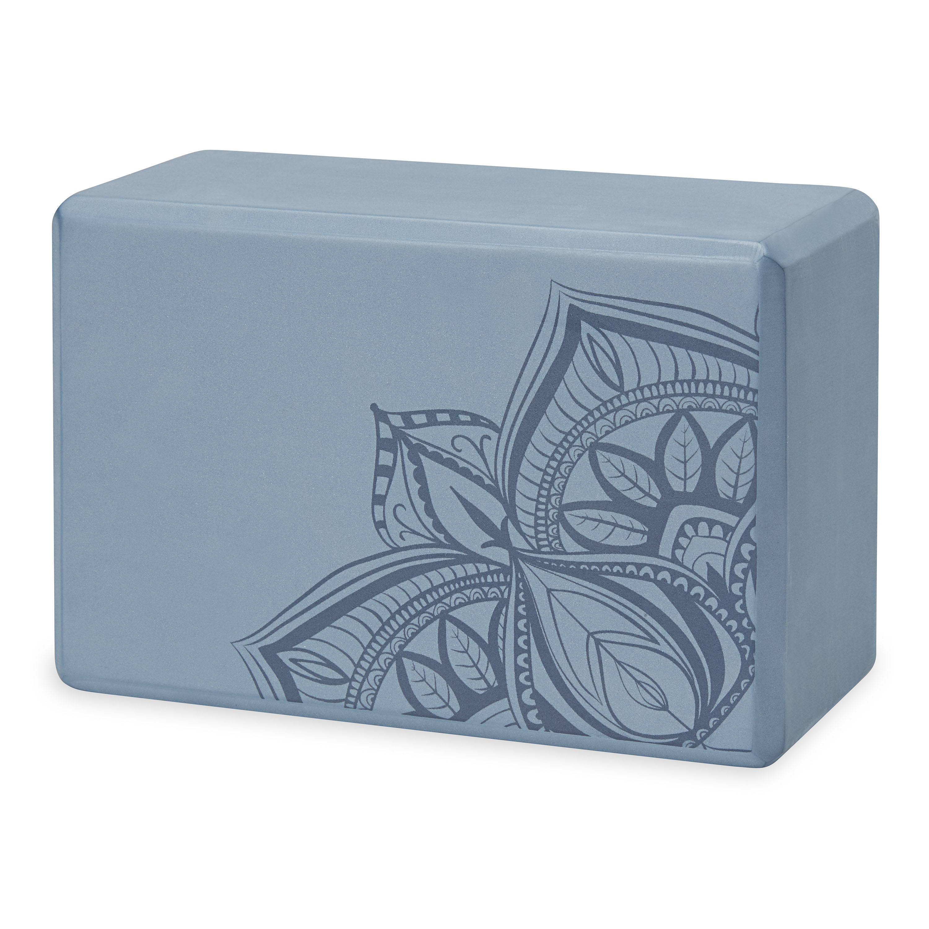 Gaiam Blok na jogu BLUE SHADOW modrý