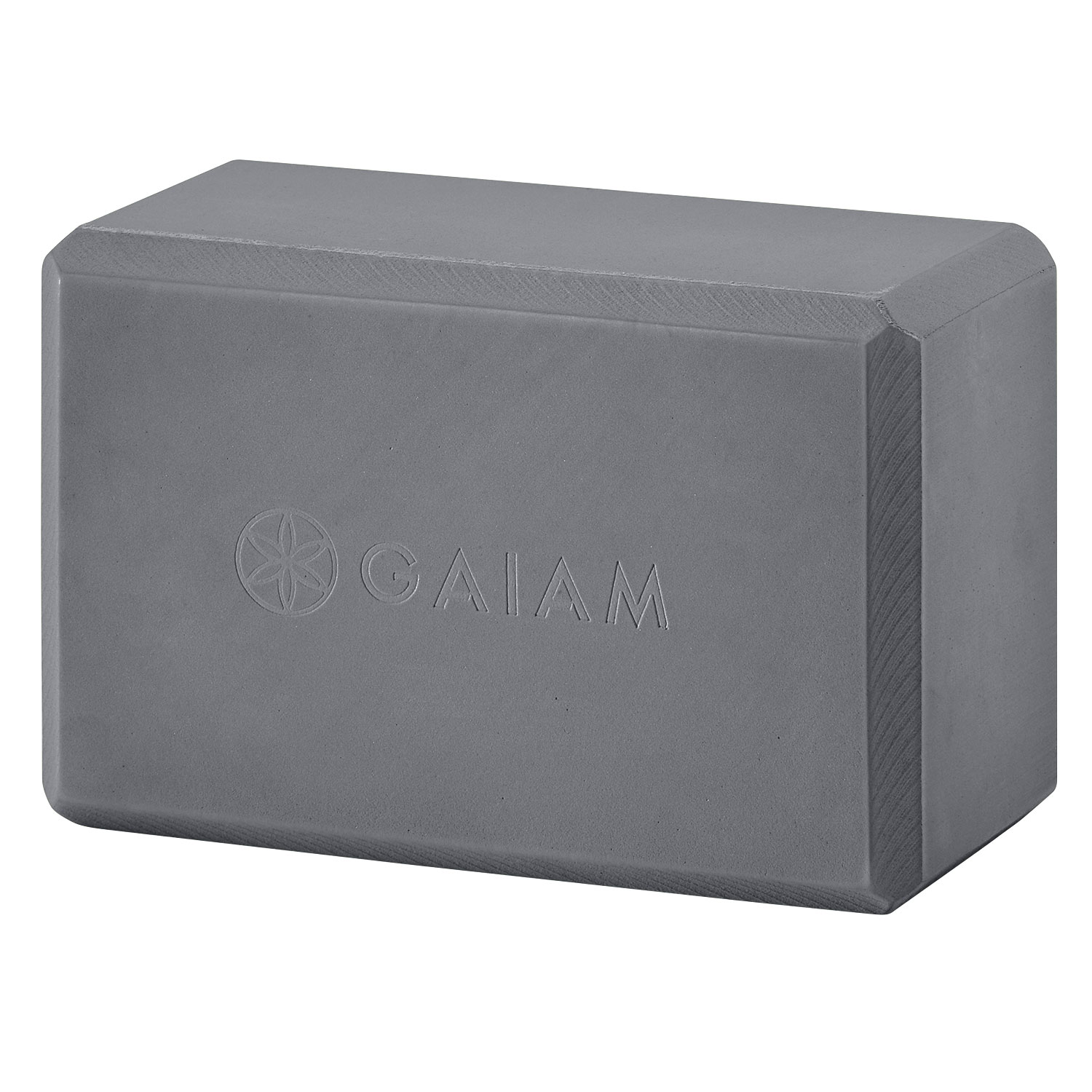 Gaiam Blok na jogu GRAY sivý