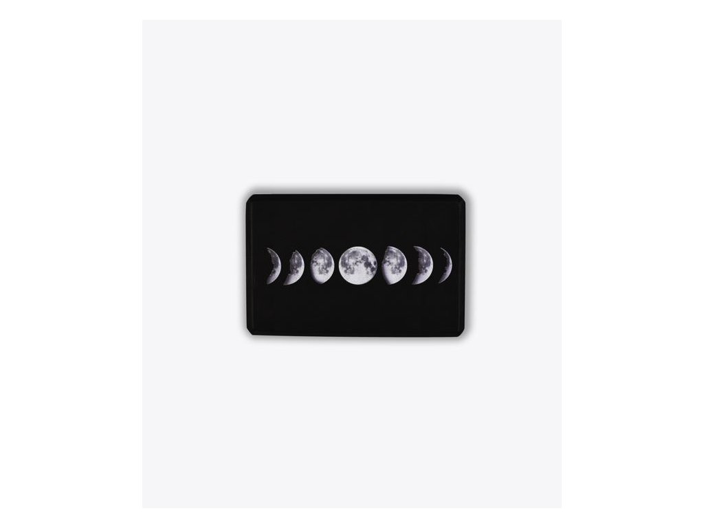 YOGGYS Blok na cvičenie jogy MOON PHASE, čierna