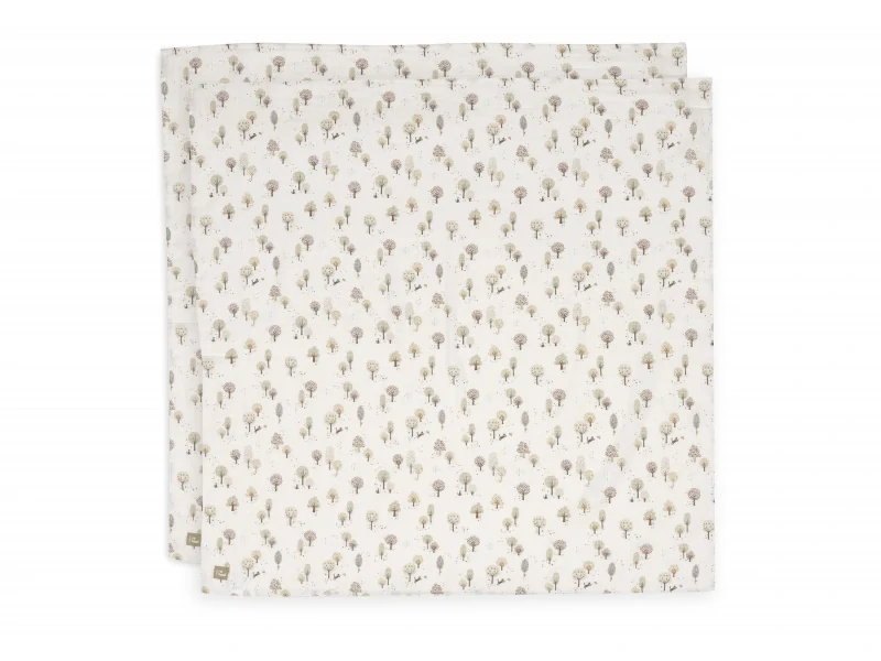 JOLLEIN Plienky zavinovacie 2ks 115x115 cm Tiny Park