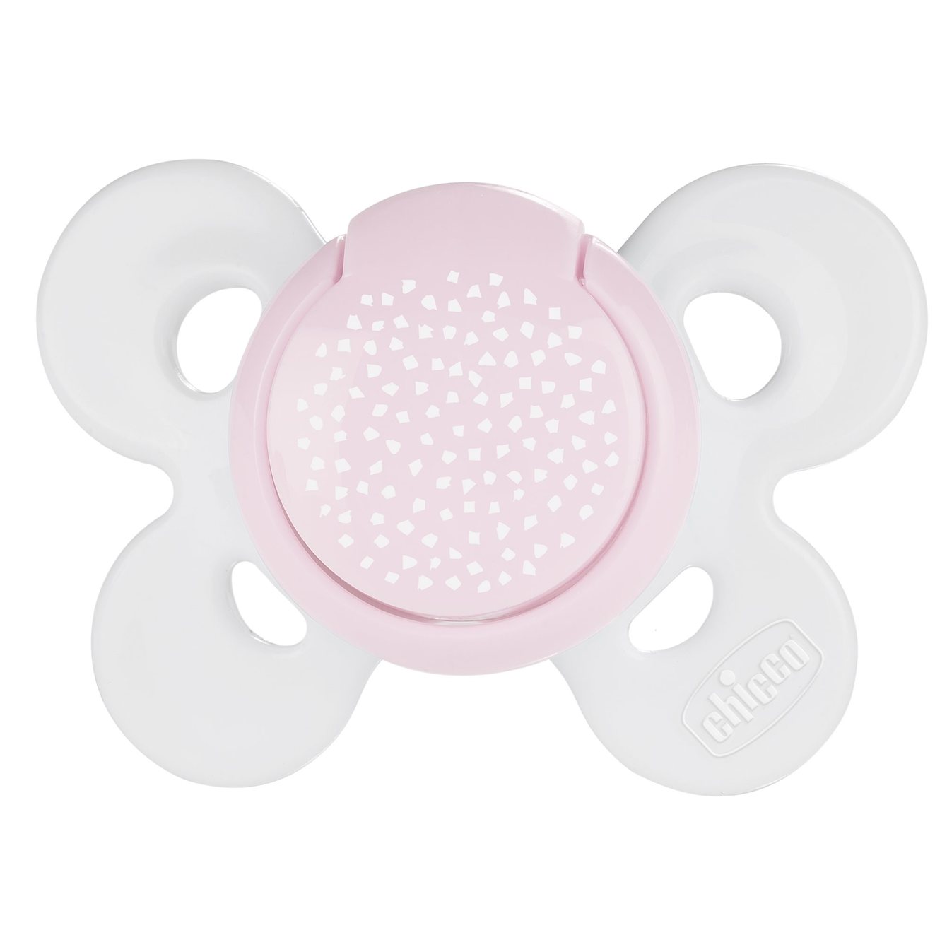 Chicco cumlík Physio Comfort Bodky silikonový 0-6m, ružový