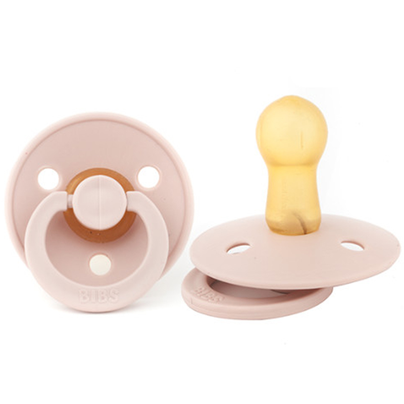 BIBS Cumlík prírodný kaučuk 0+m Blush, staroružový