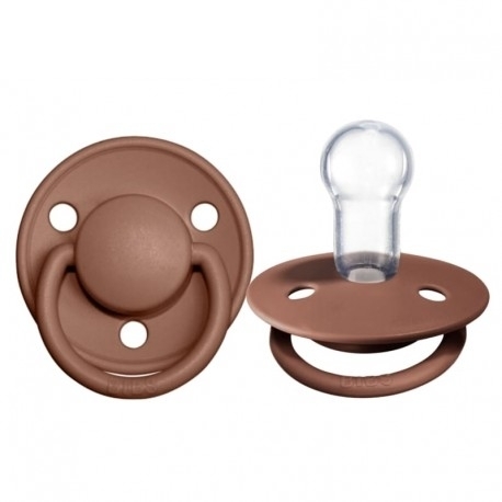 BIBS Cumlík silikonový DE LUX 0-36 m, Woodchuck