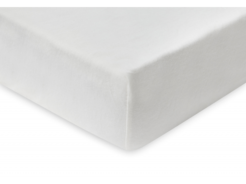 JOLLEIN Napínacia plachta 140x70 cm Ivory