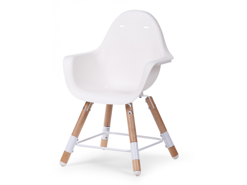 CHILDHOME Stolička 2v1 Evolu 2 Natural / White