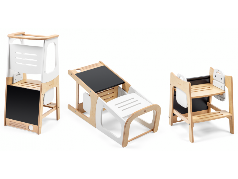 MAXI COSI Učiaca veža 3v1 Toucan Natural White
