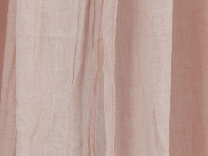 JOLLEIN Baldachýn nad postieľku Vintage 155cm PALE PINK