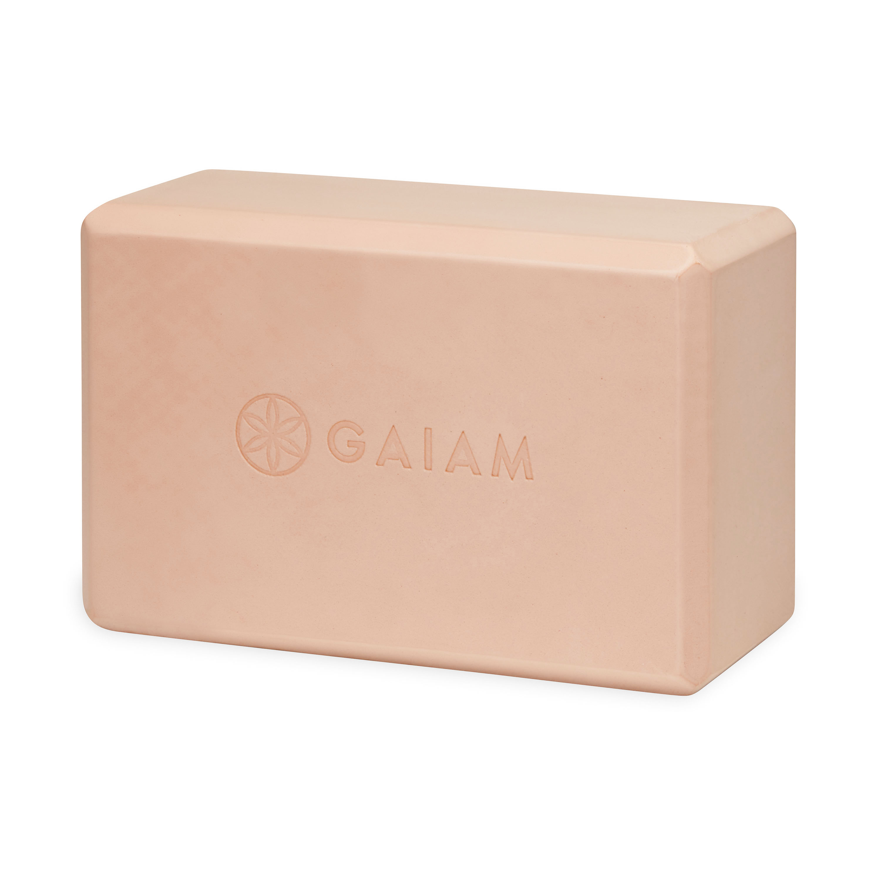 Gaiam Blok na jogu CANTALOUPE broskyňový