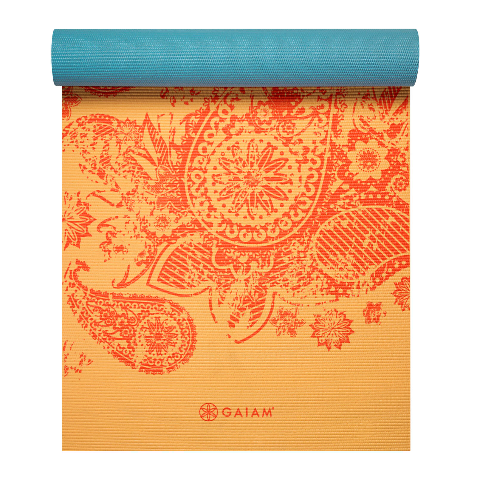 Gaiam Obojstranná podložka na jogu ELEPHANT 173x61x0,6cm, modrá