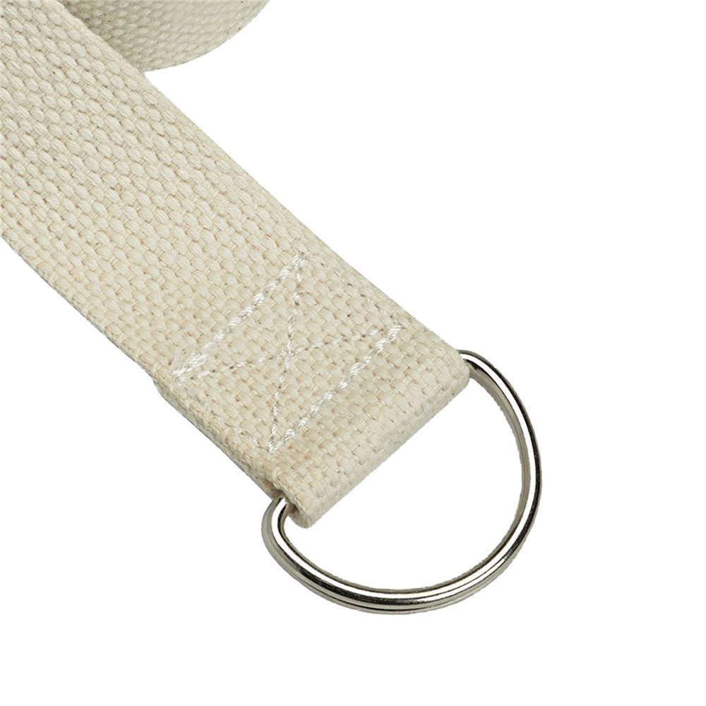 Gaiam Popruh na cvičenie jogy NEUTRAL 183cm, smotanový