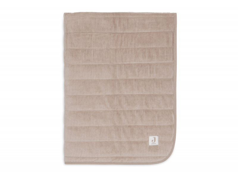 JOLLEIN Deka 75x100cm Velvet Rib Milky Coffee