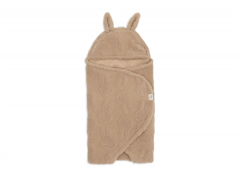 JOLLEIN Zavinovačka Miffy Jacquard Teddy Biscuit