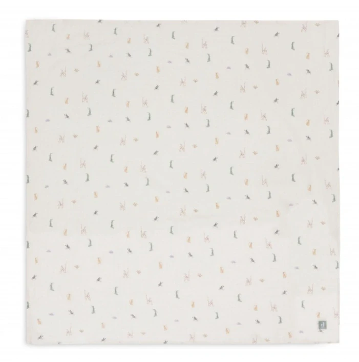 JOLLEIN Zavinovacie plienky 2ks 115x115cm Jangle Jambo