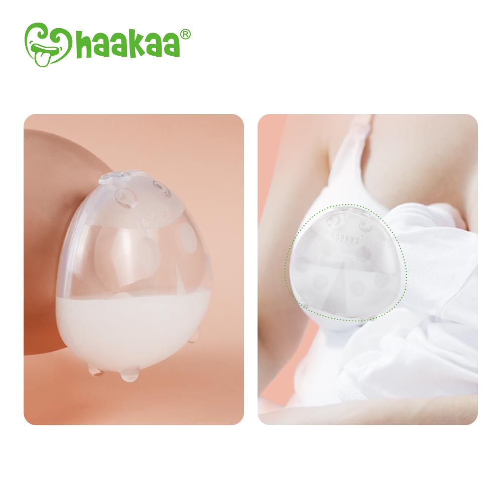 Haakaa Odsávačka a silikónový zberač materského mlieka Lienka 75 ml