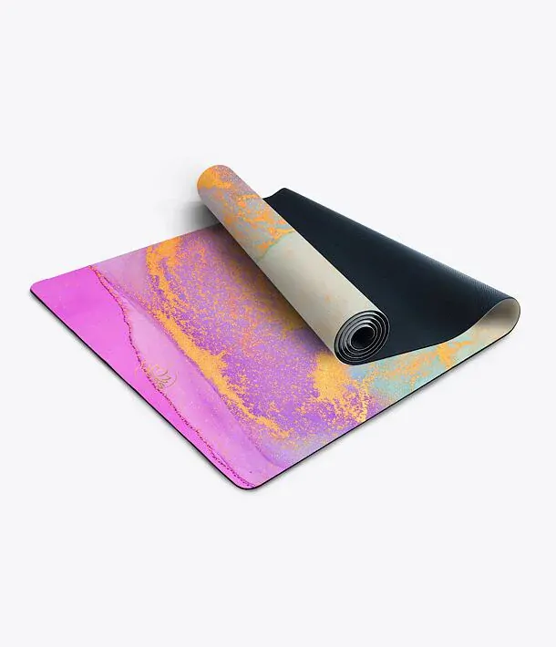 YOGGYS Prostišmyková podložka na jogu SHINE BRIGHT 183x68x0,5cm