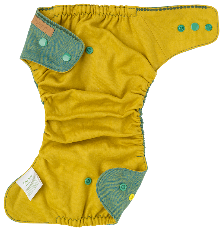 PUPPI Vrchné nohavičky z Merino vlny SIO "Green Herringbone" OS cvoky