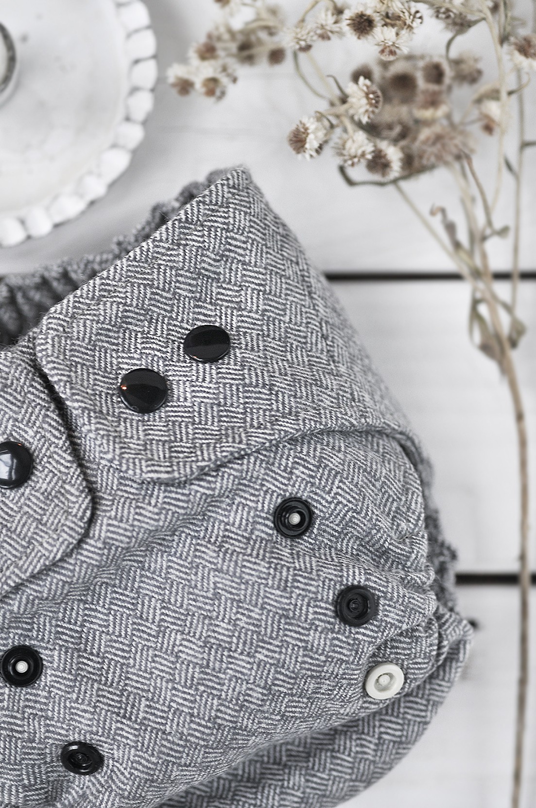 PUPPI Vrchné nohavičky z Merino vlny SIO "Timeless ELEGANCE" OS cvoky