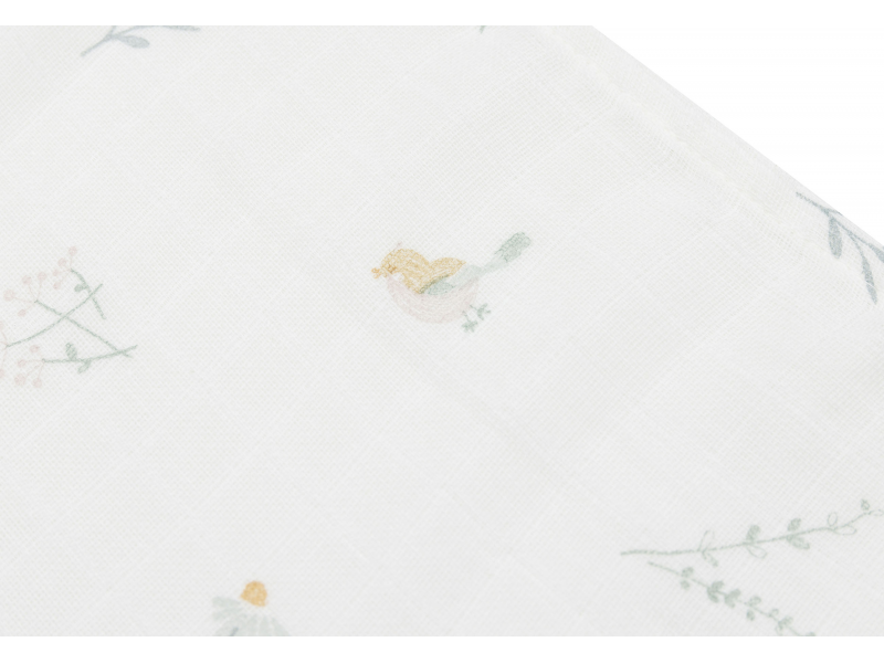 JOLLEIN Plienky 3 ks 70x70 cm Lovely Birds