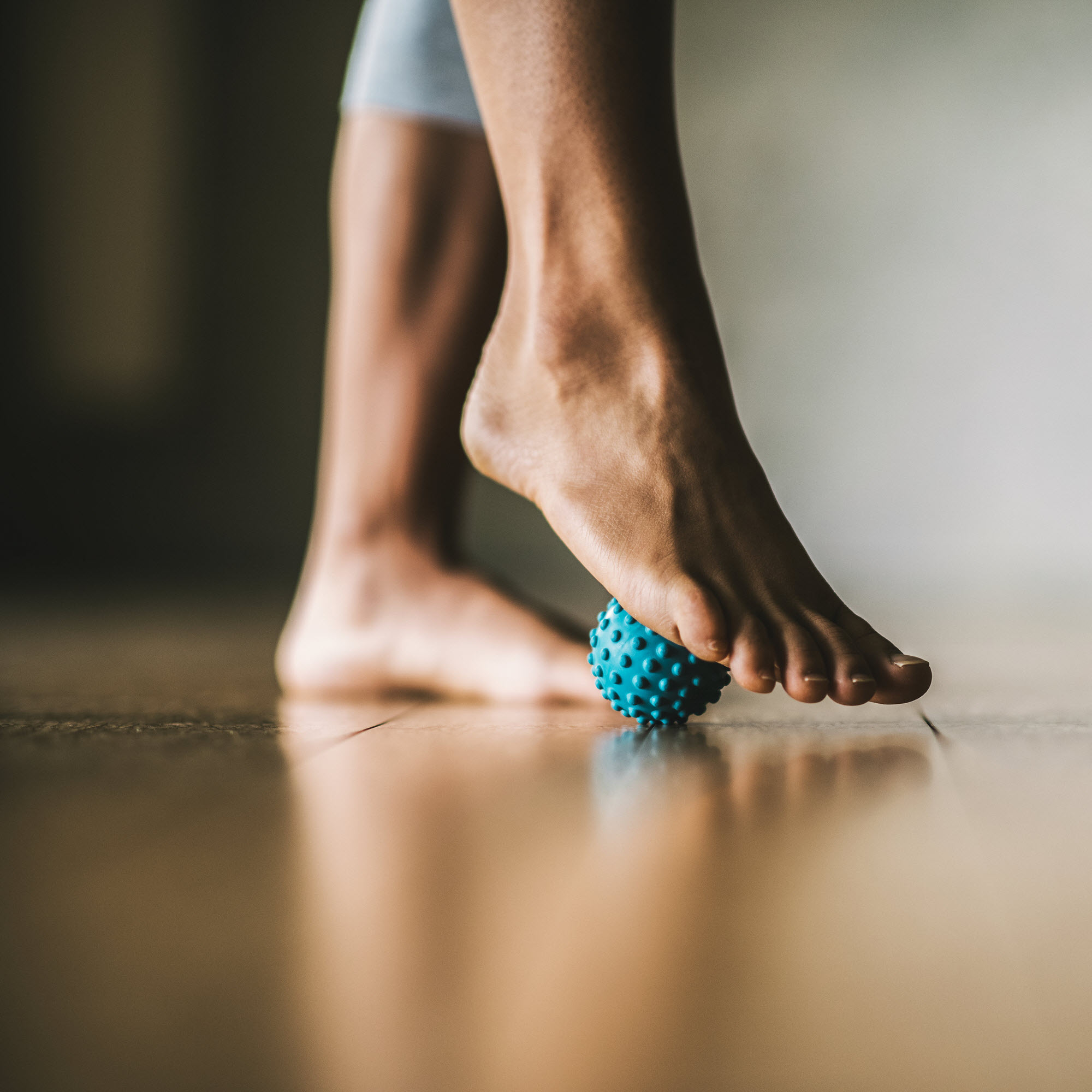Gaiam Textúrovaná loptička na masáž nôh