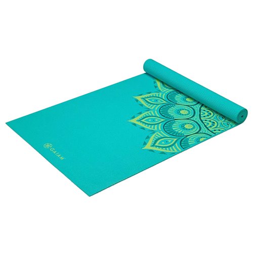 Gaiam Podložka na jogu Premium CAPRI 173x61x0,6cm, zelená