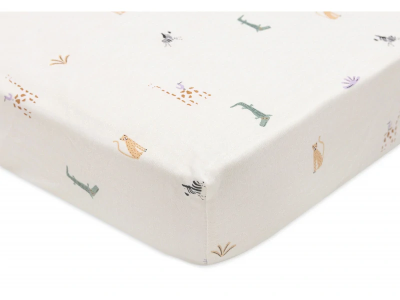 JOLLEIN Napínacia plachta 120x60 cm Jungle Jambo