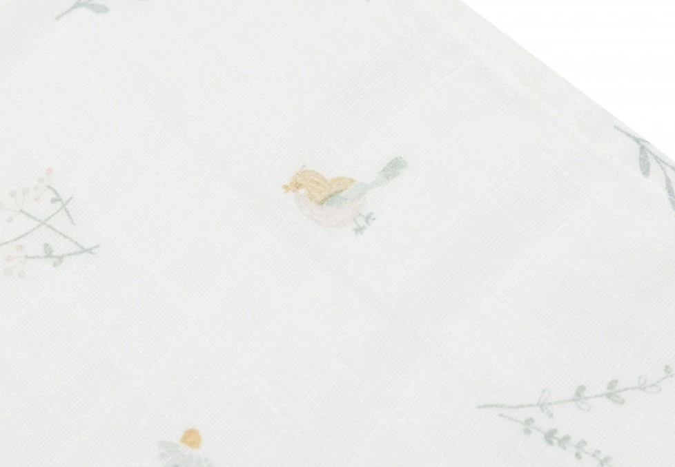 JOLLEIN Plienky 3 ks 70x70 cm Lovely Birds