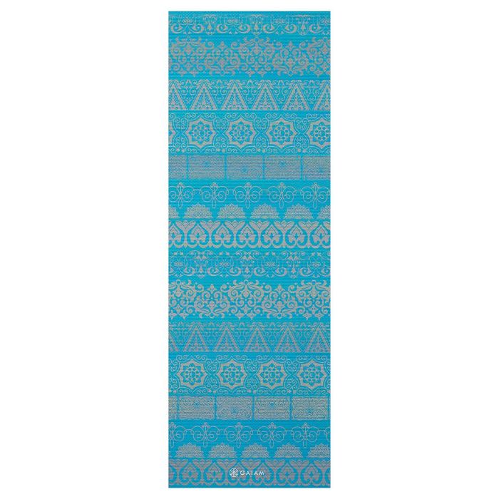 Gaiam Obojstranná podložka na cvičenie 173x61x0,6cm, fialová