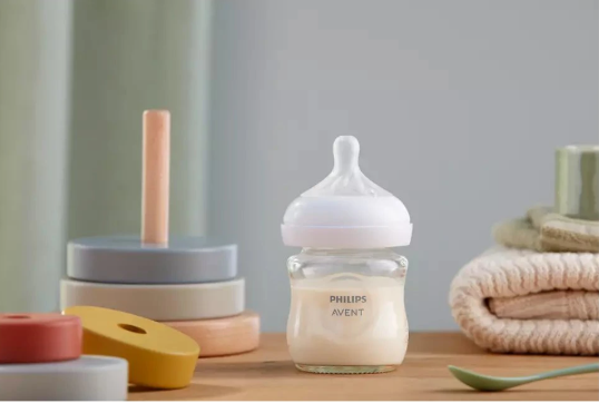 Philips AVENT Fľaša Natural Response 0m+ sklenená 120 ml