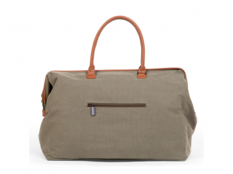 CHILDHOME Prebaľovacia taška MOMMY BAG BIG CANVAS KHAKI