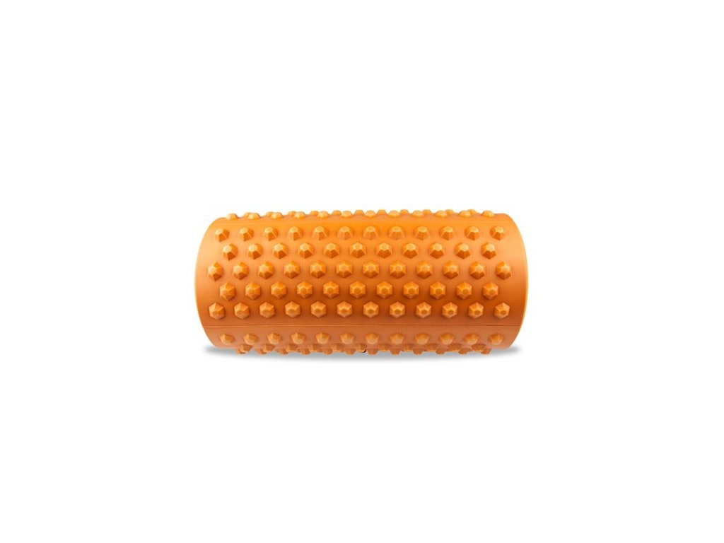 Gaiam Masážny penový valec textúra oranžový s inštruktážnym DVD