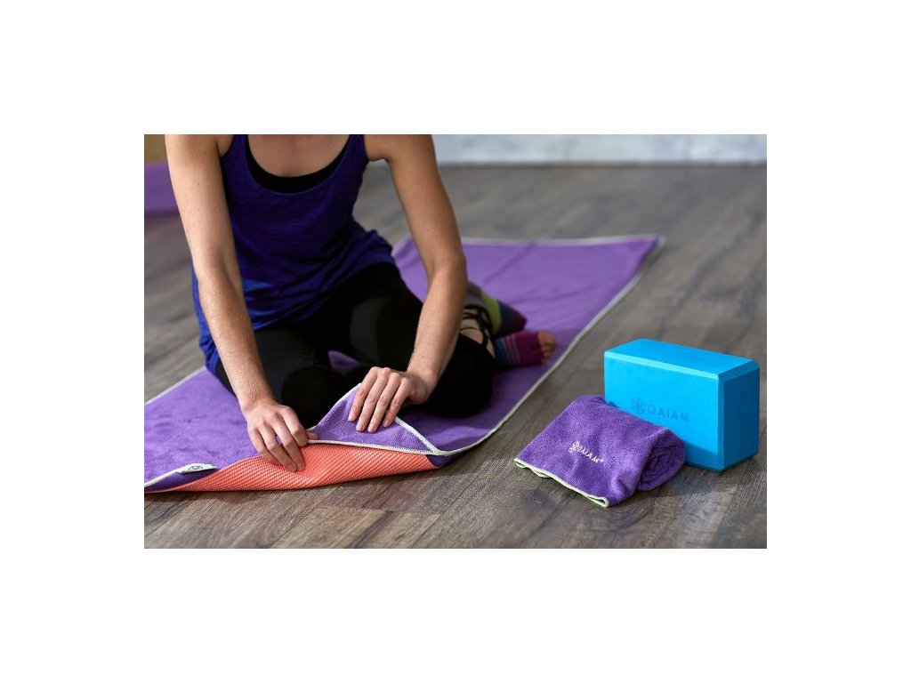 Gaiam Joga uterák na podložku PURPLE fialový
