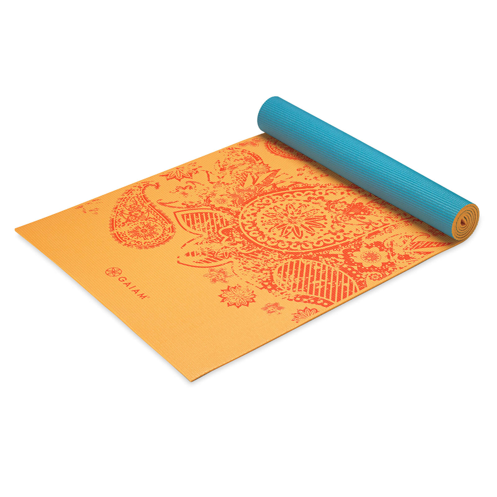 Gaiam Obojstranná podložka na jogu ELEPHANT 173x61x0,6cm, modrá