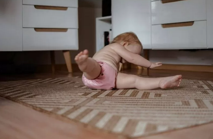 PUPPI Vrchné nohavičky z Merino vlny "Peony" Novorodenec cvoky