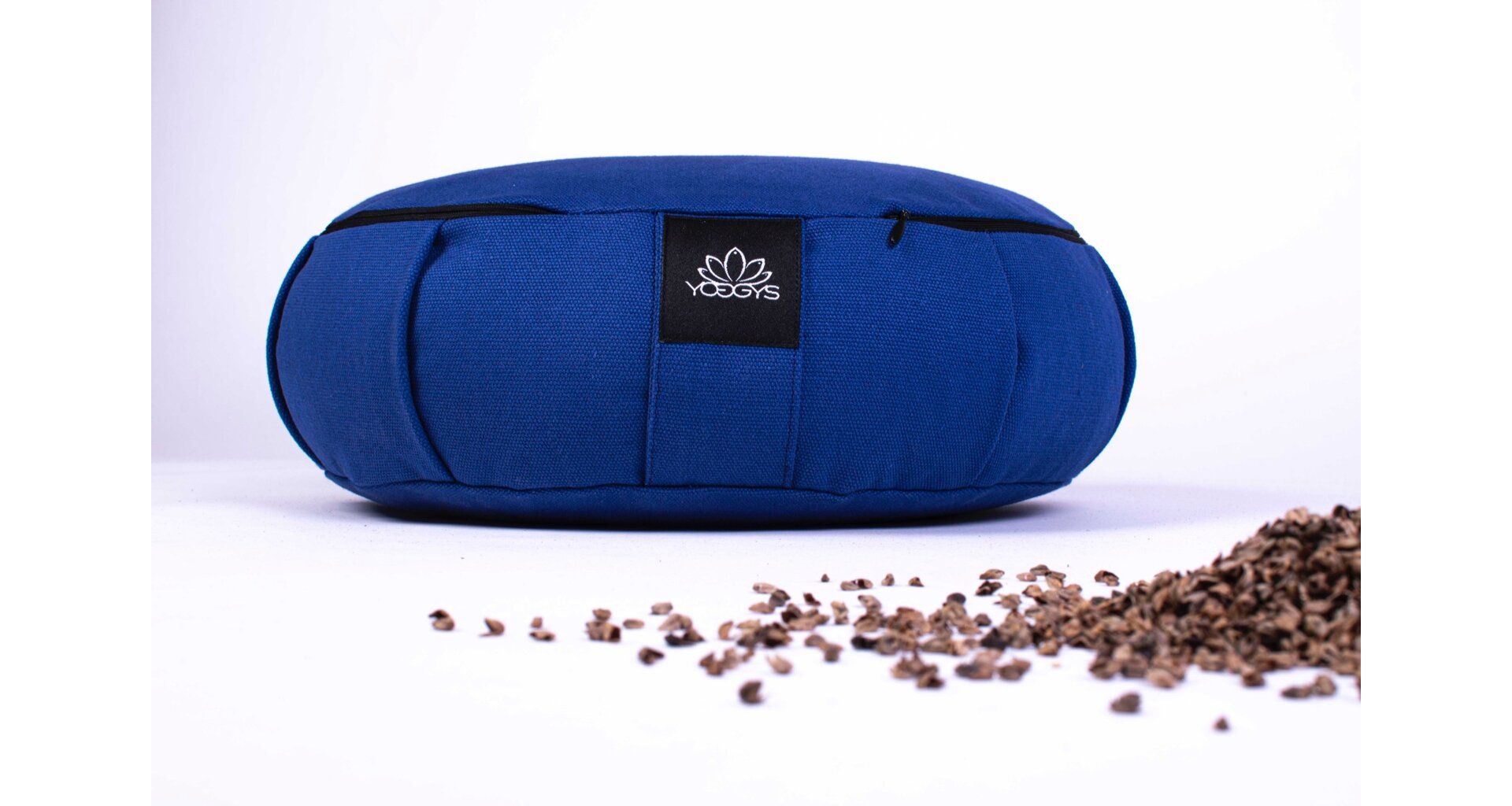 YOGGYS Meditačný vankúš kráľovská modra