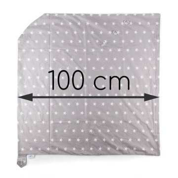 JITULI Páperová zavinovačka Maxi 100x100 cm Lúka/okrová