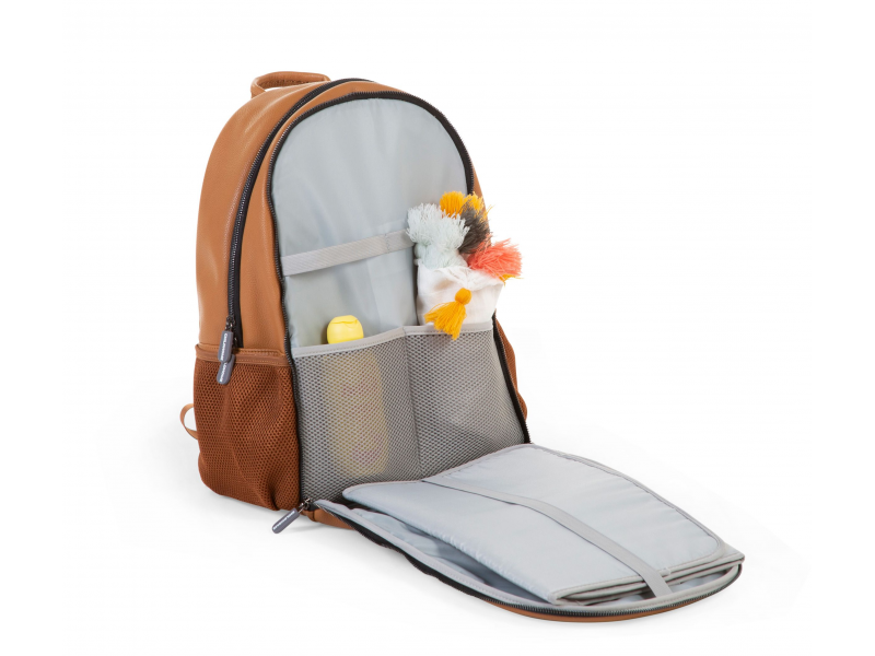 CHILDHOME Prebaľovací batoh brown