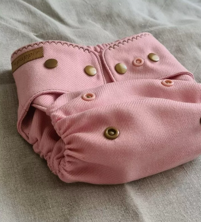 PUPPI Vrchné nohavičky z Merino vlny "Peony" Novorodenec cvoky