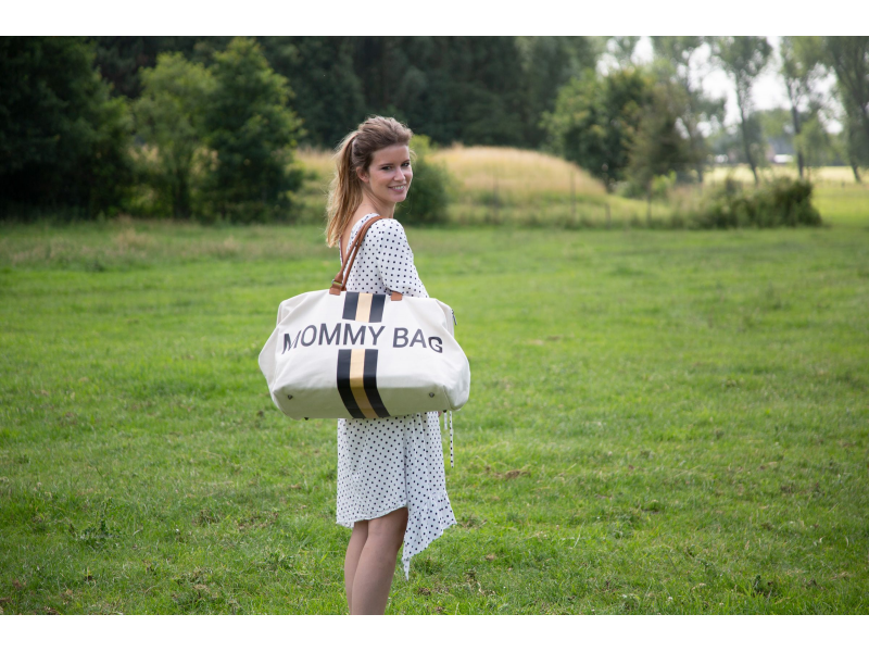CHILDHOME Prebaľovacia taška MOMMY BAG BIG OFF WHITE
