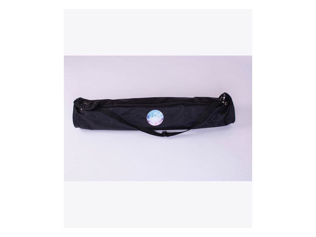YOGGYS Sada Profesionálna protišmyková podložka na jogu ČISTÁ RADOSŤ 183x68x0,5cm, svetlomodrá