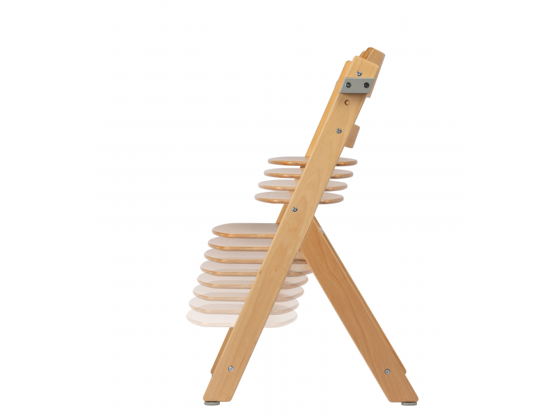BEBECONFORT Timba stolička rastúca Natural Wood s podložkou