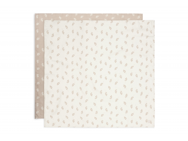 JOLLEIN Plienky zavinovacie 2ks 115x115cm Twig Wild Rose