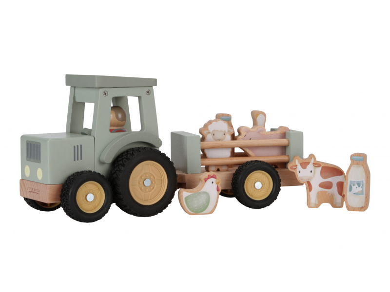 LITTLE DUTCH Traktor s prívesom Farma