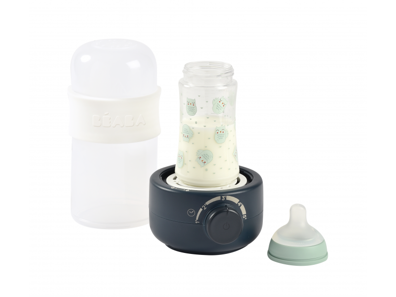 BEABA Ohrievačka dojčenských fliaš Babymilk Second Night Blue