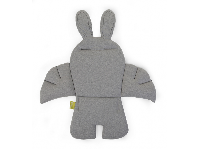 CHILDHOME Sedacia podložka do detskej stoličky Rabbit Jersey Grey