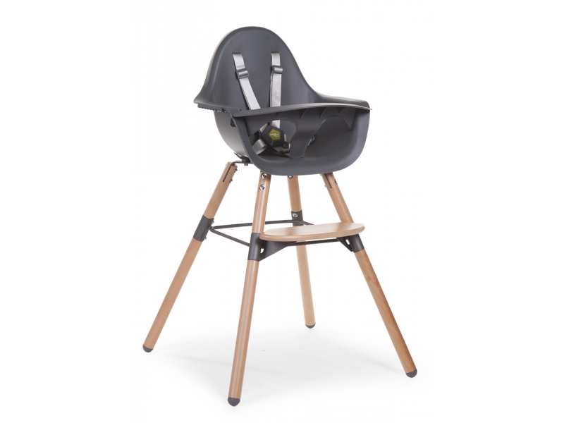 CHILDHOME Stolička 2v1 Evolu 2 Natural / Anthracite