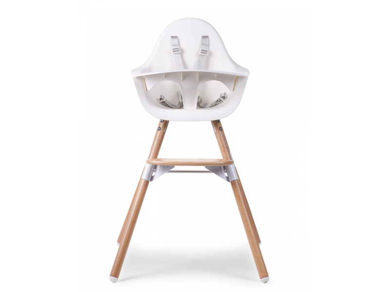 CHILDHOME Stolička 2v1 Evolu 2 Natural / White